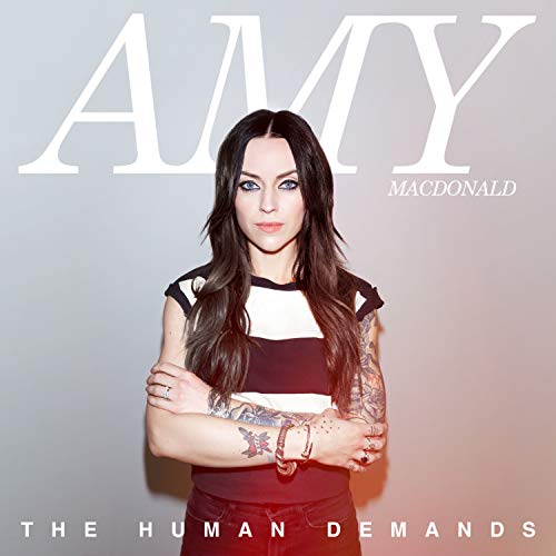 Amy Macdonald album cover, featuring a portrait of the singer.