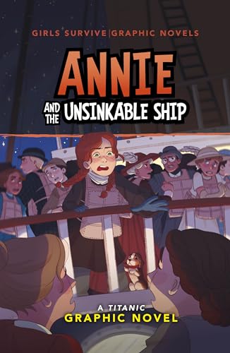 Graphic novel cover: young girl with red braids on a ship deck.