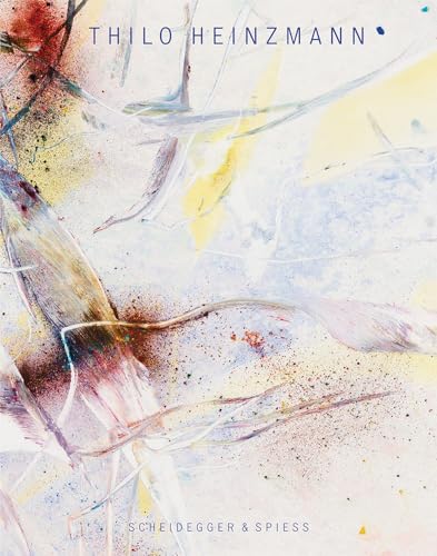 Book cover with abstract watercolor painting of floral shapes.