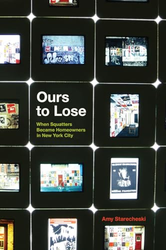 Book cover with grid of images, title “Ours to Lose” and author’s name.