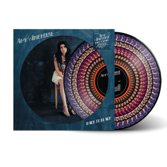 Amy Winehouse “Back to Black” 20th anniversary zoetrope vinyl record.