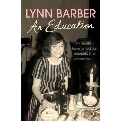 Book cover: "An Education" by Lynn Barber, featuring a young woman’s portrait.