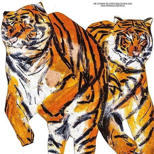 CD cover featuring a painted illustration of two facing tigers.