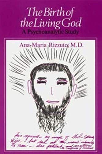 Book cover with purple background, title text, and a line drawing of a face.