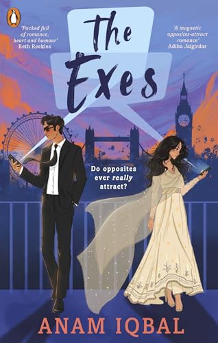 Book cover: illustrated couple with London landmarks in the background.