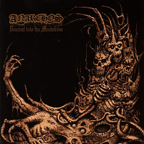 Dark, detailed album cover with skeletal figures and twisted branches.