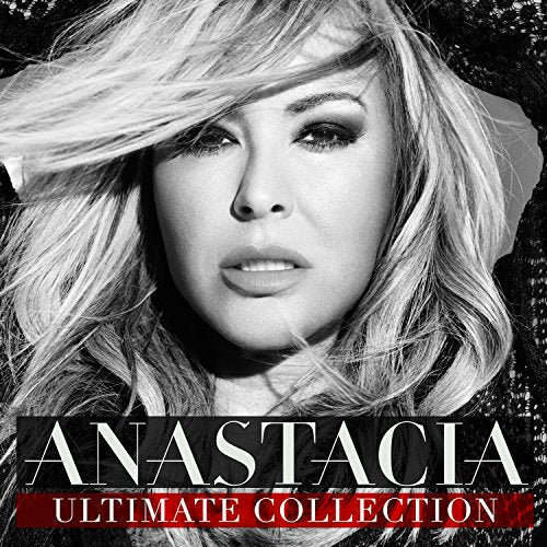 Black and white portrait of Anastacia with the album title text overlaid at bottom.