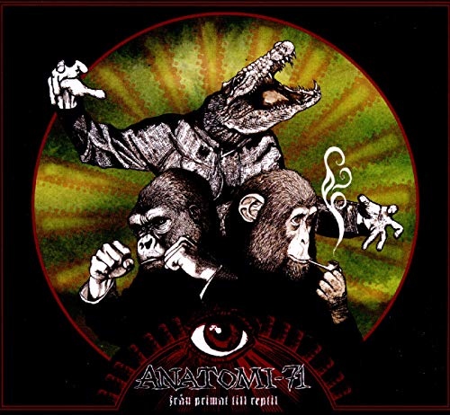CD cover: gorilla, crocodile, and human figures in a dark, illustrated design.