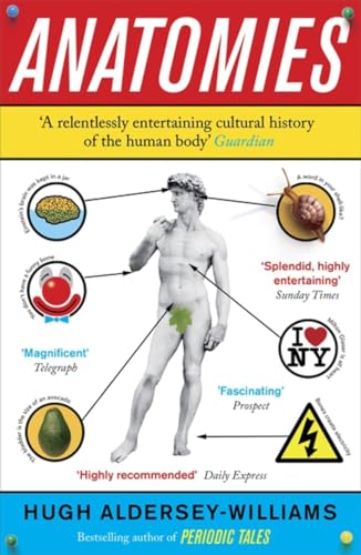 Book cover: "Anatomies" featuring a classical statue with highlighted body parts.