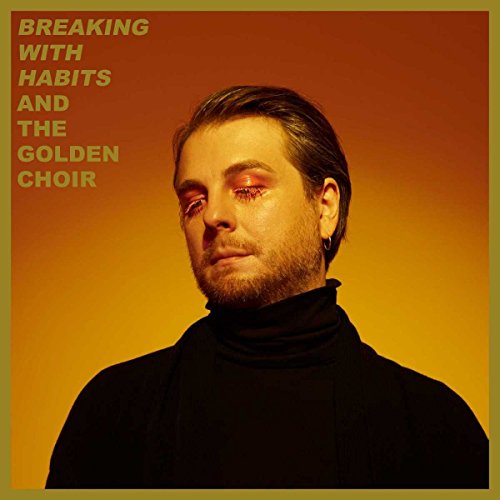Album cover showing a person with glittery eye makeup against an orange background.