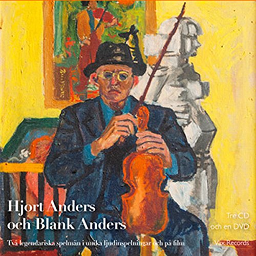 CD cover featuring a painting of a man playing the fiddle.