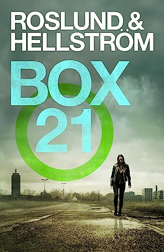 Book cover: "Box 21" with a woman walking towards a distant city.