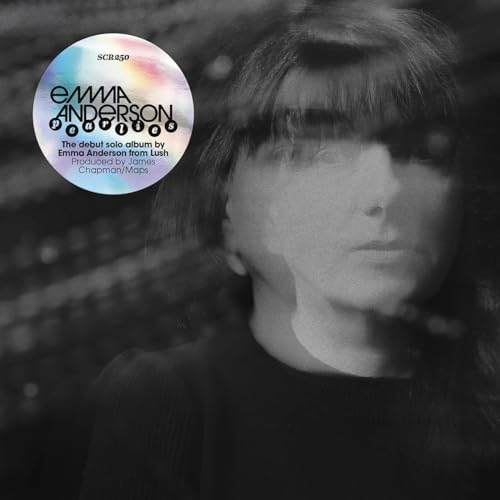 Album cover for Emma Anderson’s “Pearlies” featuring a blurred portrait.