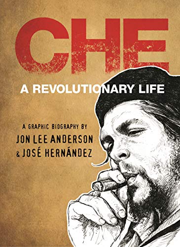 Book cover: black and white sketch of Che Guevara smoking a cigar.