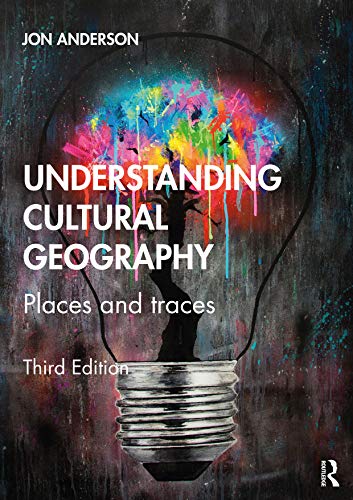Book cover: "Understanding Cultural Geography" with a lightbulb image.
