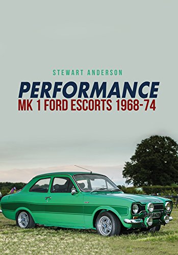 Book cover featuring a green classic Ford Escort Mk 1 car.