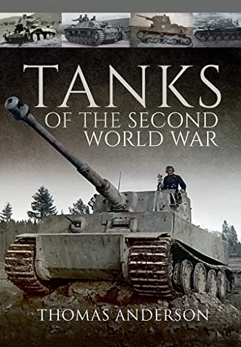 Book cover featuring a World War II tank and smaller tank images.