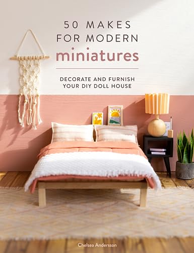 Book cover showing a miniature bedroom with a bed, lamp, and macrame wall hanging.