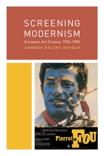 Book cover featuring a film poster with a blue-faced man and figures.