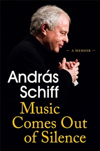 Book cover featuring pianist András Schiff in profile, memoir title visible.