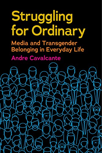 Book cover withL with yellow and pinkL pink text over blue outlines of many people.