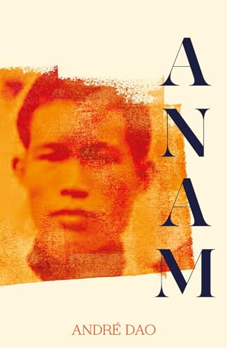 Book cover: portrait of a man with the title "Anam" vertically aligned.
