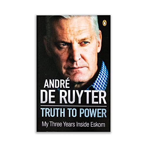 Book cover featuring a portrait of André de Ruyter, titled "Truth to Power".