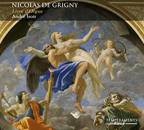 "CD cover featuring a Renaissance-style painting of angels in the clouds."
