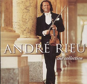 André Rieu in formalwear holding a violin, album cover image.