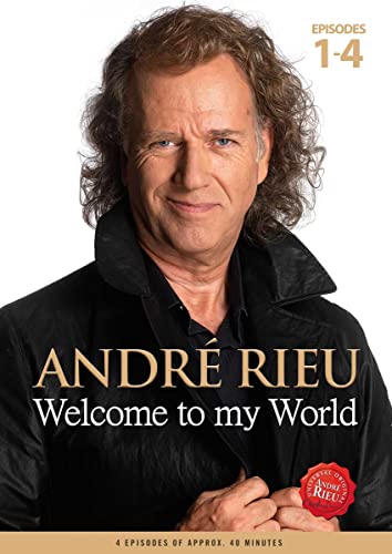 DVD cover featuring André Rieu, a smiling man with curly hair.