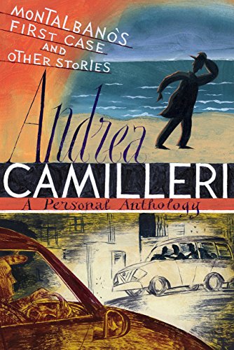 Book cover illustration showing a silhouette on a beach and a car on road.