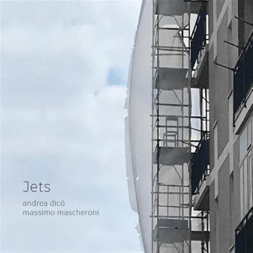 CD cover for "Jets" by Andrea Dicò and Massimo Mascheroni, building facade.