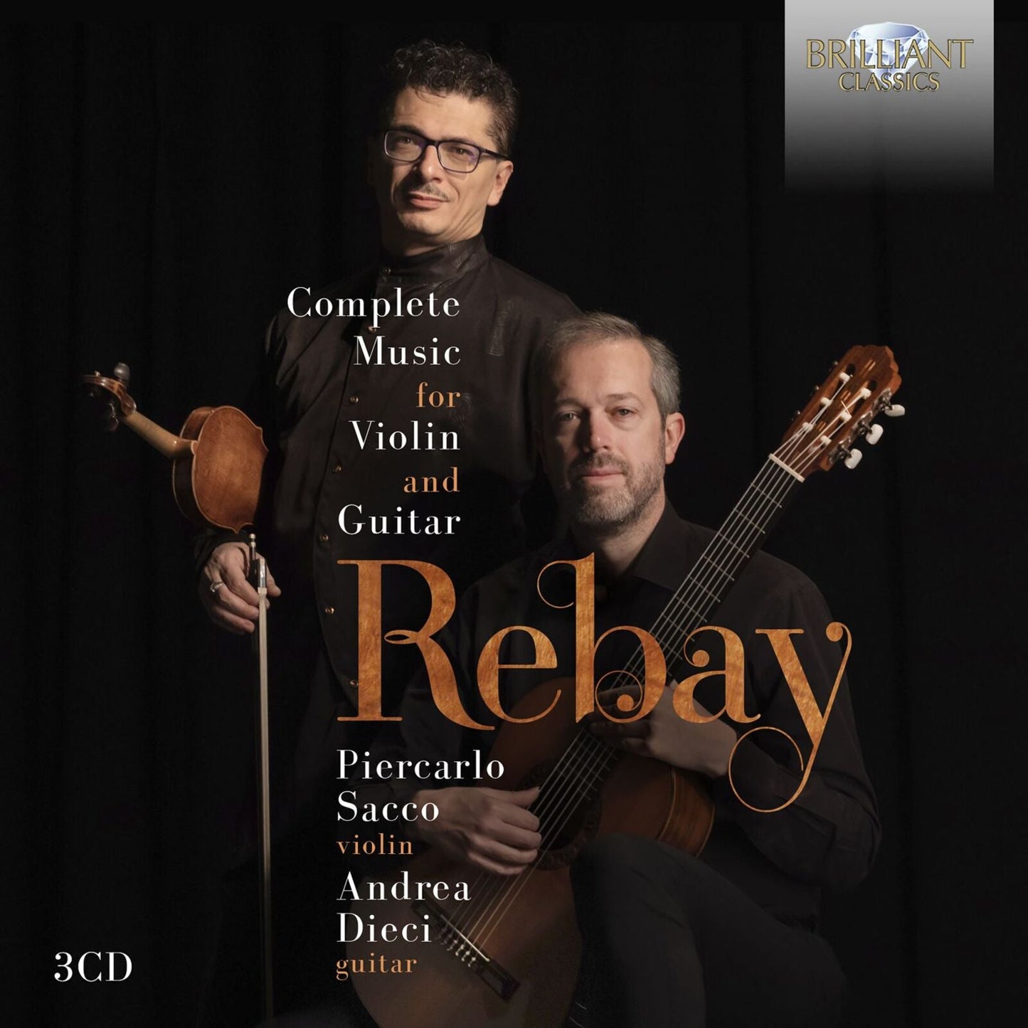 Andrea Dieci/piercarlo Sacco - Rebay: Complete Music For Violin And Guitar [CD]