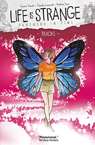 Comic book cover featuring a young woman with large blue butterfly wings.