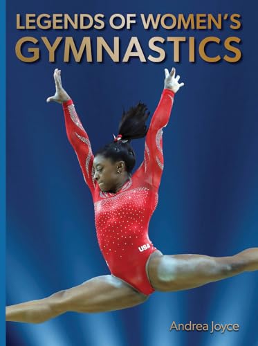 Book cover featuring a gymnast in a red and white leotard.