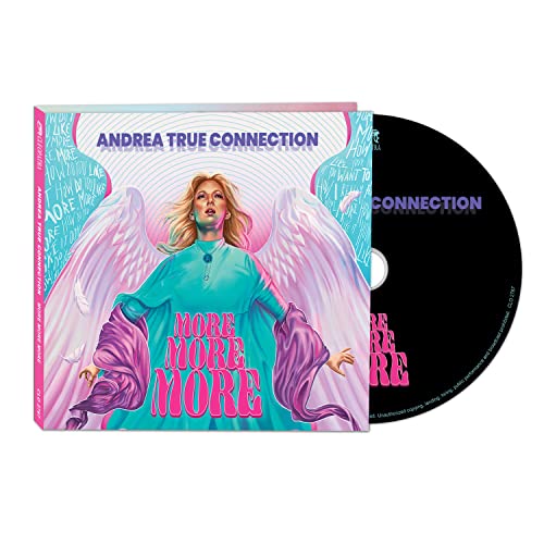 CD case and disc for Andrea True Connection’s “More More More” album.