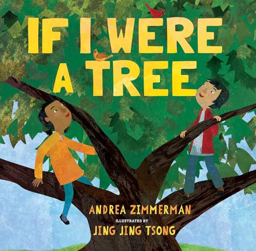 Book cover: child on a tree branch with birds, title "If I Were a Tree".