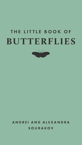Pale green book cover with black text: "The Little Book of Butterflies.