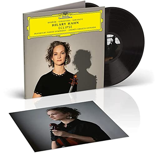Vinyl record “Eclipse” featuring violinist Hilary Hahn and orchestra.