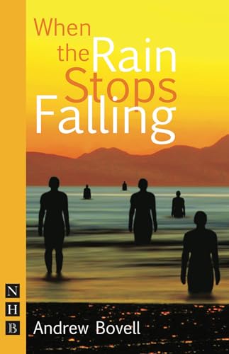 Book cover: silhouettes of people on a beach at sunset.