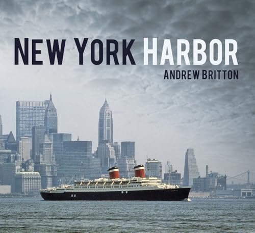 Book cover: New York Harbor with a ship and city skyline.