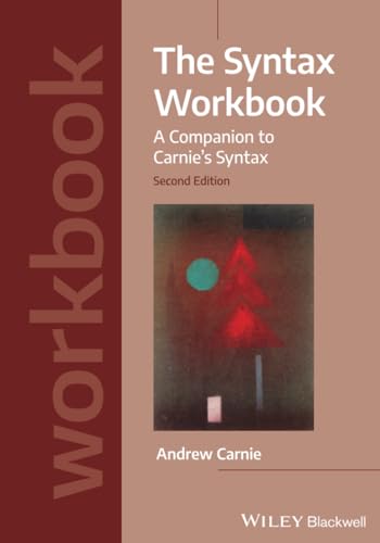 Book cover: “The Syntax Workbook” by Andrew Carnie, second edition.