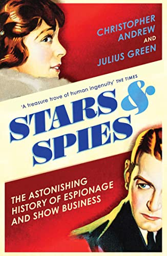 Book cover: "Stars & Spies" with portraits and bold text.