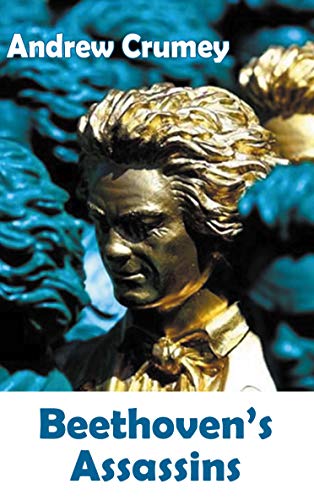 Book cover: bronze Beethoven bust against a swirling blue background.