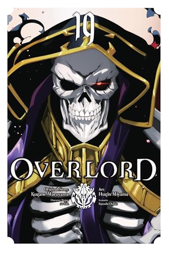 Manga volume 19 cover featuring a skull-faced character in dark robes.