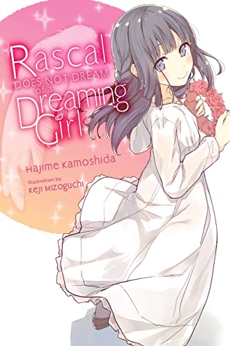 Book cover: Anime girl in a white dress with pink floral accents.