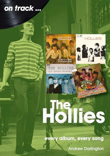 Book cover featuring The Hollies, album art, and singer performing.
