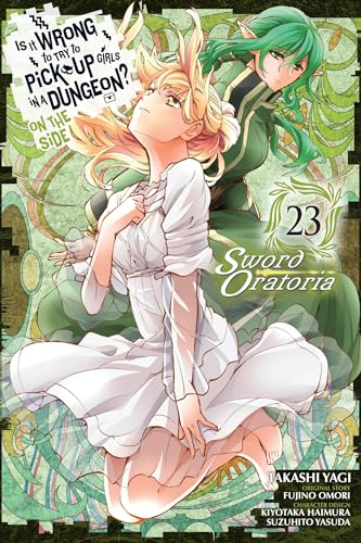 Anime-style cover of volume 23 featuring a blonde woman and a green-haired elf.