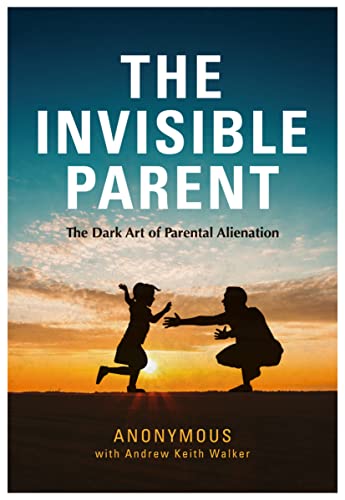Book cover with silhouette of child running towards a crouching adult.