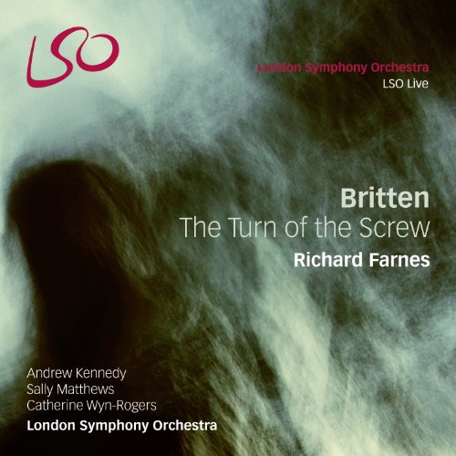 CD cover for Britten’s “The Turn of the Screw” with shadowy figure.